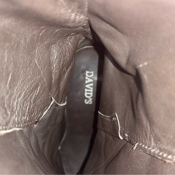 DAVID’S Block Heel Mid-calf Suede Boots - Picture 7 of 7